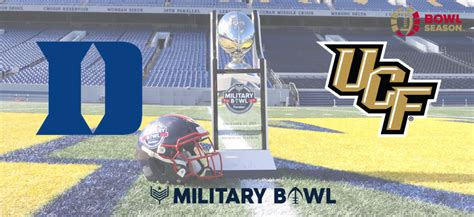 DUKE TO FACE UCF IN 2022 MILITARY BOWL PRESENTED BY PERATON | Military Bowl