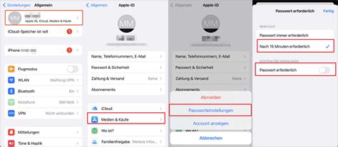 App Store Passwort Ausschalten Um Passwortabfrage Zu Vermeiden