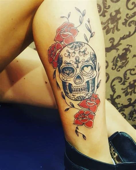 Tatuagem De Caveira Mexicana Fotos Dessa Refer Ncia Pra L De