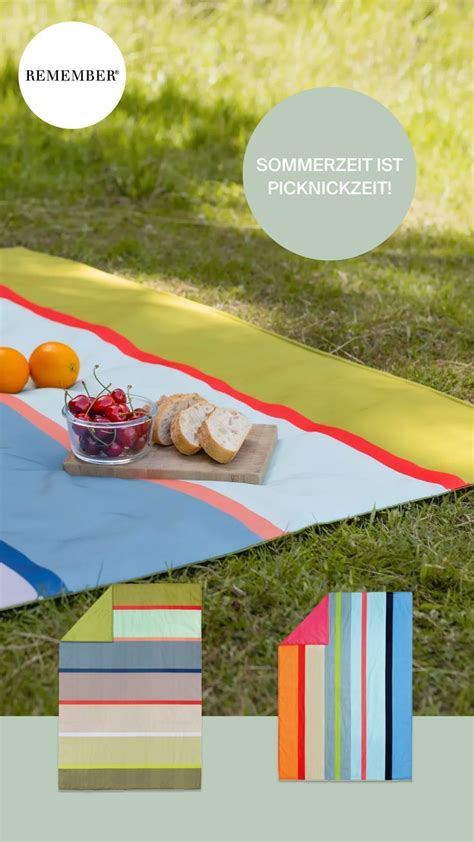 Remember Picknickdecke Picknickdecken Sommer