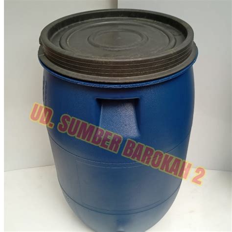 Jual TONG SAMPAH TONG BIRU 60L DRUM DAN GENTONG Shopee Indonesia