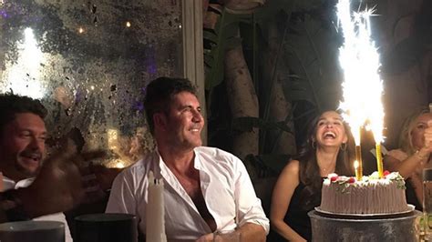 Simon Cowell Celebrates Birthday in Beverly Hills