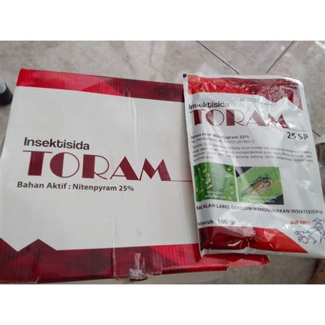 Jual Insektisida Toram Gram Obat Wereng Dan Kutu Kebul Shopee