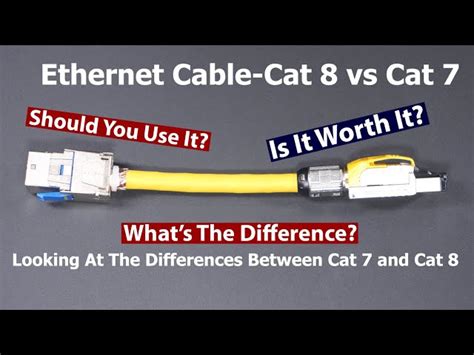 CAT Vs CAT Ethernet Cables Is There A Difference?, 48% OFF