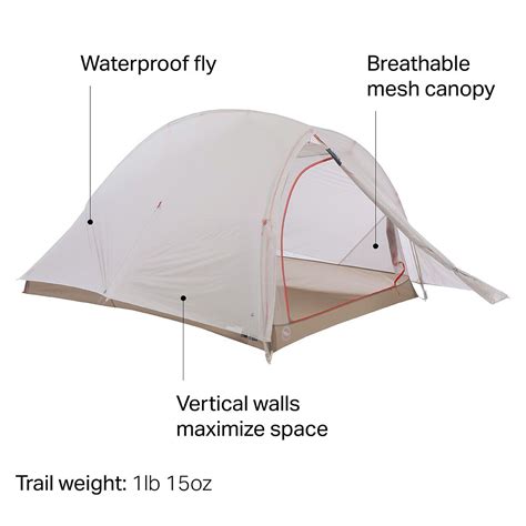 Big Agnes Fly Creek Hv Ul Solution Dye Tent Person Season Hike