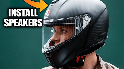 This Is How You Install Speakers In A Motorcycle Helmet Youtube