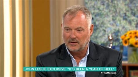 John Leslie Says He Became Target For Sex Allegations After Turning