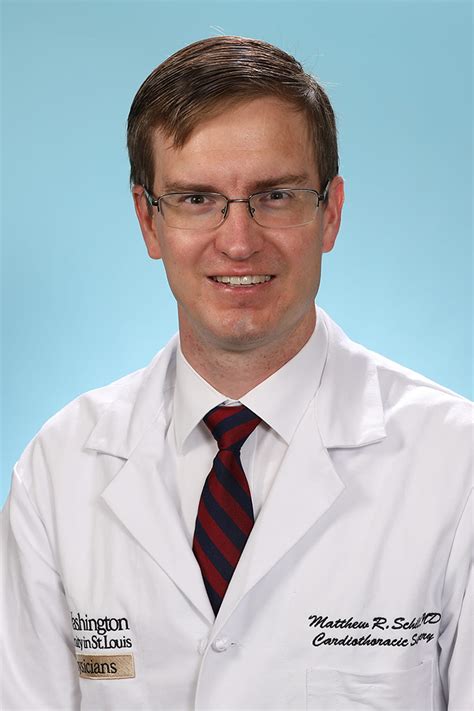 Matthew Schill Md Division Of Cardiothoracic Surgery Washington