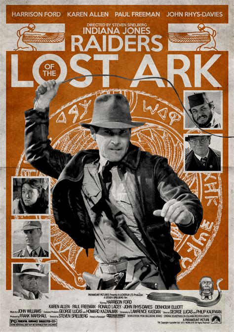 Fan-Made Retro Poster for Raiders of the Lost Ark :: Behance