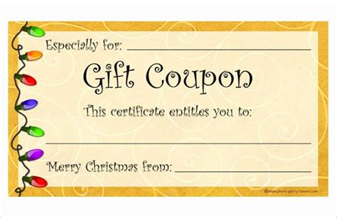 Photography Coupon Template