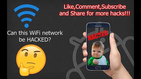 How To Hack Wifi Password 2017 Without Root Youtube