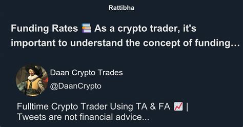 Funding Rates 📚 As A Crypto Trader Its Important To Understand The