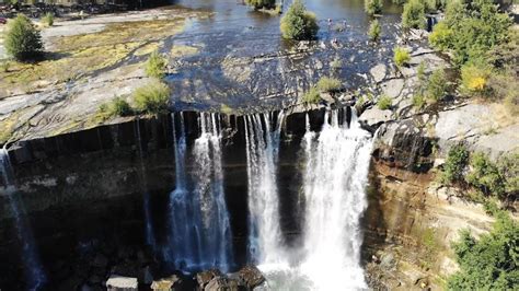 Drone Footage of a Waterfalls · Free Stock Video