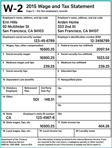 Irs Forms W 2 Instructions - Form : Resume Examples #9x8r07ZKdR