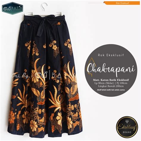 Jual Rok Batik Bawahan Lebar Klok A Motif Batik Asli Solo Nyaman