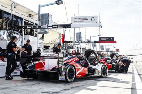 Porsche Penske Motorsport Completes Successful First Day Of Testing At