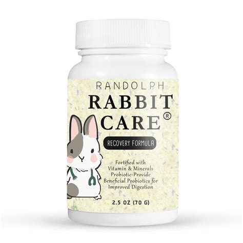 Exp923 Randolph Rabbit Care อาหารเสริมพลังงานสำหรับกระต่ายป่วย