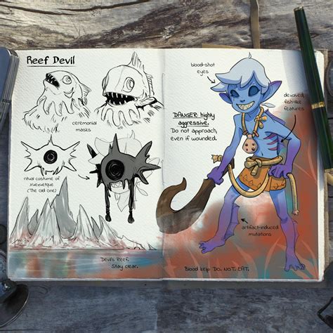 [Big Empty Blue] Reef Devils : r/worldbuilding