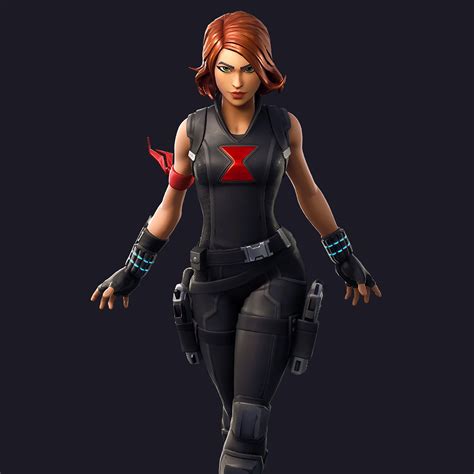 Fortnite Black Widow, Outfit, Skin, 4K, #196 Wallpaper PC Desktop