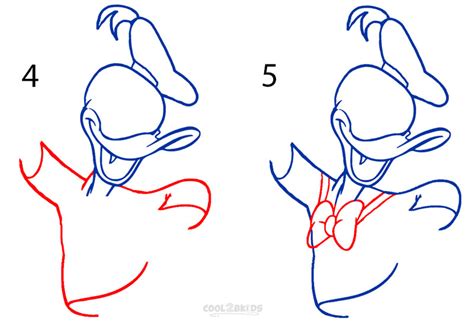 How to Draw Donald Duck (Step by Step Pictures)