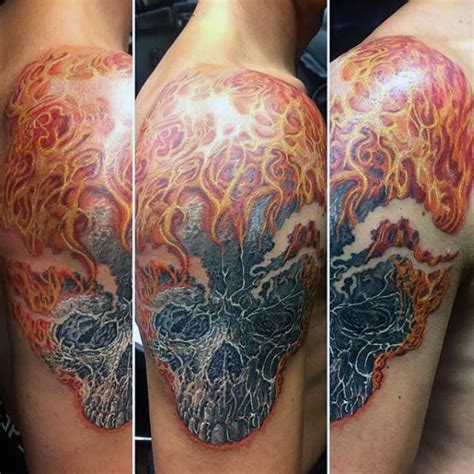 50 Amazing Ghost Rider Tattoo Designs For Men