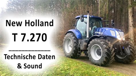 New Holland T Technische Daten Sound Youtube