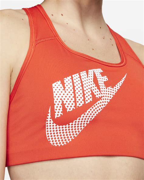 Nike Swoosh Womens Medium Support Non Padded Dance Sports Bra Nike Sk