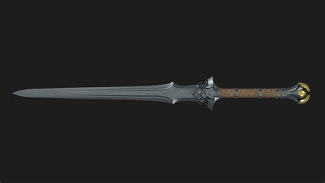 Urfael Sword Reforged Shadow Of Mordor Talion 3d Printable 3d Model