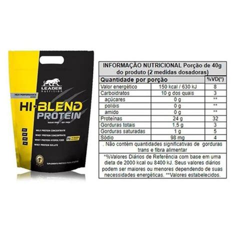 HI Blend Protein Leader Nutrion 1 8kg Leader Nutrition Whey Blend