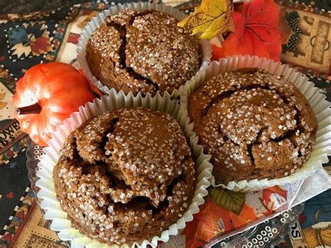 Old Fashioned Pumpkin Muffins Sugar Or Sugar Free Crunchy Sugar Top