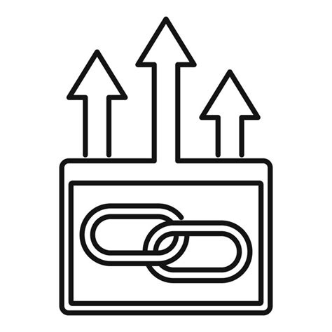 Cargar Icono De Estrategia De V Nculo De Retroceso Contorno Cargar