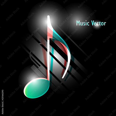 vector music background Stock Vector | Adobe Stock