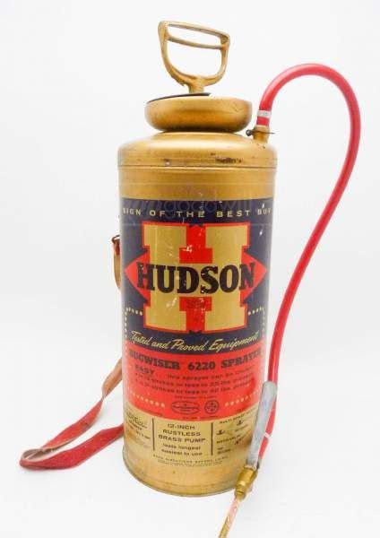 Vintage HUDSON Bugwiser 6220 Brass Pump Sprayer Sprayers Hudson Vintage