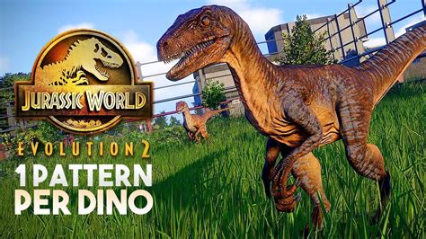 One Pattern Per Dinosaur Skin System Confirmed Jurassic World