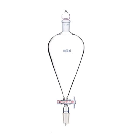 Lab Funnels Joint With Ptfe Stopcock Drop Funnel Ml Pyriform