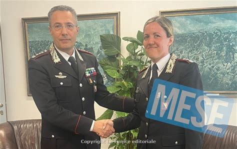 Pistoia e provincia Il Comandante della Compagnia Antonietta Petrone è