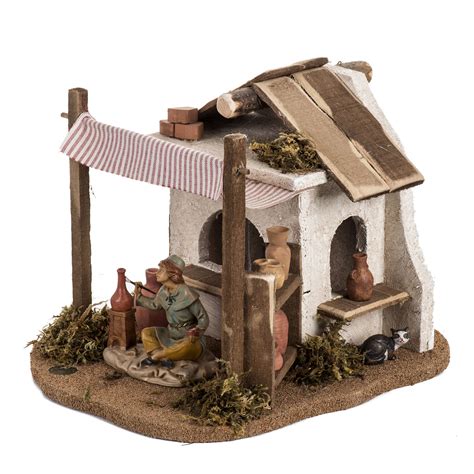 Vasaio Presepe Fontanini Per Villaggio Cm 12 Vendita Online Su HOLYART