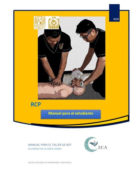 PDF RCP UNAM RCP Basico reanimación cardiopulmonar básica de