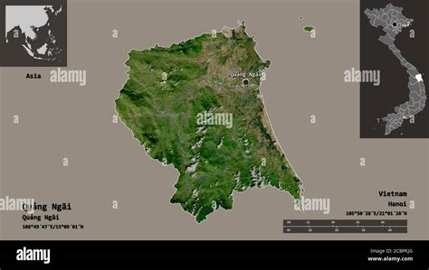 Forma De Qu Ng Ng I Provincia De Vietnam Y Su Capital Escala De