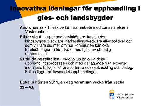 PPT Hållbar service i Västerbotten PowerPoint Presentation free