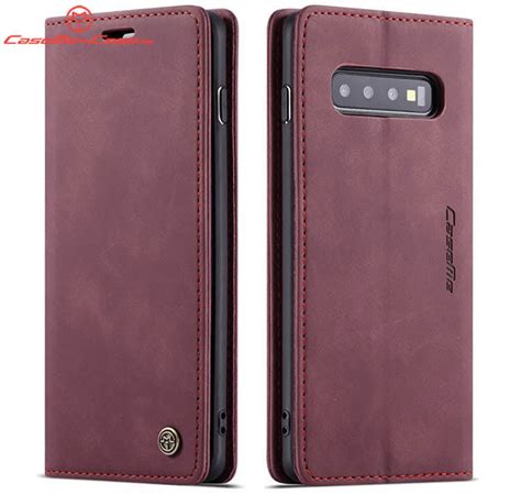 Caseme Samsung Galaxy S G Wallet Stand Magnetic Case Red