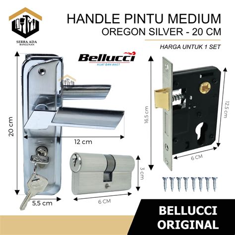 Jual Kunci Pintu Tanggung Bellucci Asli Handle Medium Bellucci Kunci