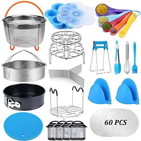 85 Pcs Pressure Cooker Accessories Set Compatible with Instant Pot 6 qt ...