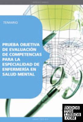 Prueba Objetiva De Evaluación De Competencias Para La Especialidad De