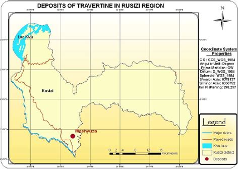 Map illustrating limestone deposit in Rusizi district. | Download Scientific Diagram