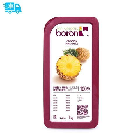 Boiron Pineapple Puree Kg Malaysia Essentials My