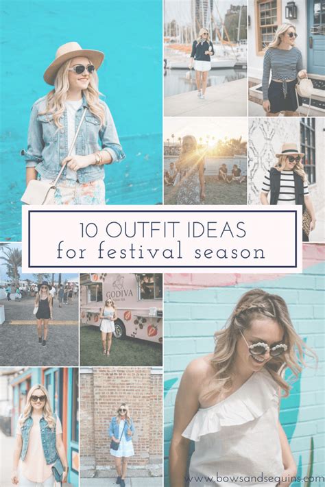 10 Outfit Ideas for Festival Season — bows & sequins