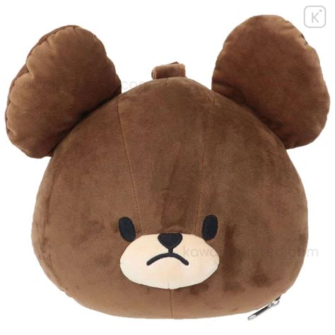 Japan The Bears School Hooded Neck Pillow Chackie Face Plush