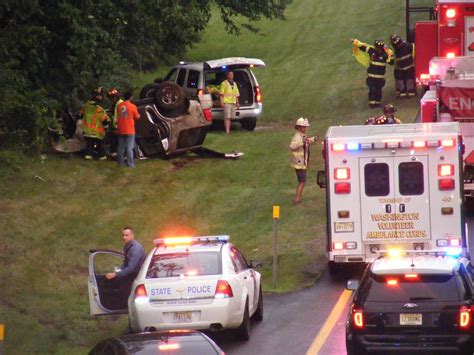 Garden State Parkway Southbound Rollover Crash in Hillsdale