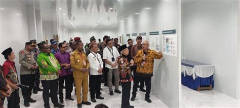 Wapres Pastikan Percepatan Pembangunan Di Papua Selatan Berjalan Baik